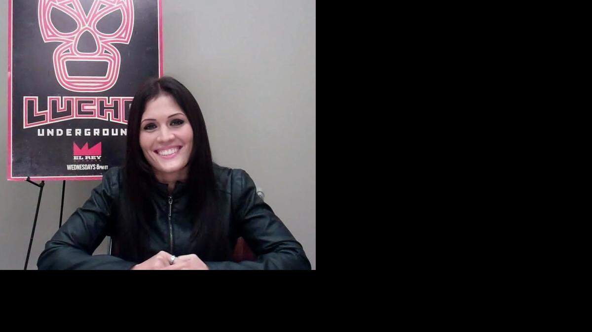 
Ivelisse promoting Lucha Underground, the new action-packed pro wrestling series, which broadcasts 8 p.m. EST Wednesdays on El Rey Network. Ivelisse appeared at Shock Pop Comic Con Feb. 13-15 at the Broward County Convention Center in Fort Lauderdale. 
