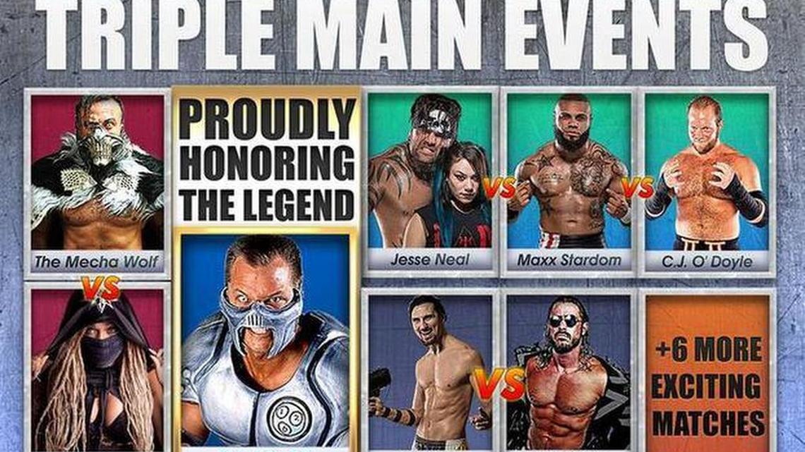 The Sweetwater Wrestling Fan Fest is Saturday, Dec 9 at Jose Mas Canosa Park, 250 SW 114th Ave., Miami.