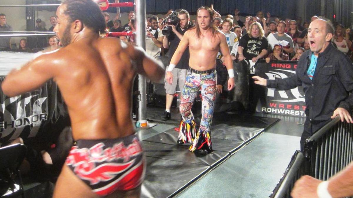 Ring of Honor returns to the War Memorial Auditorium on Friday, Oct. 21 in Fort Lauderdale. Jay Lethal, Matt Jackson and Truth Martini at a ROH show at the War Memorial Auditorium in December.