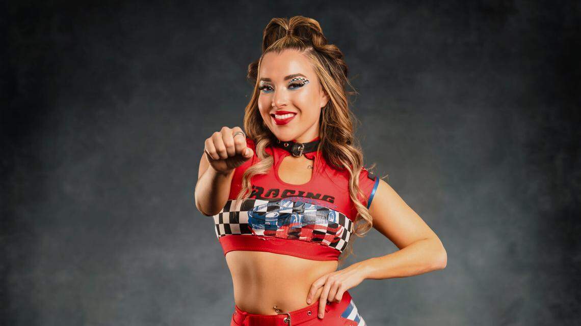 She grew up in Kendall as a gymnast. Now this WWE alum is WOWing crowds in Vegas
