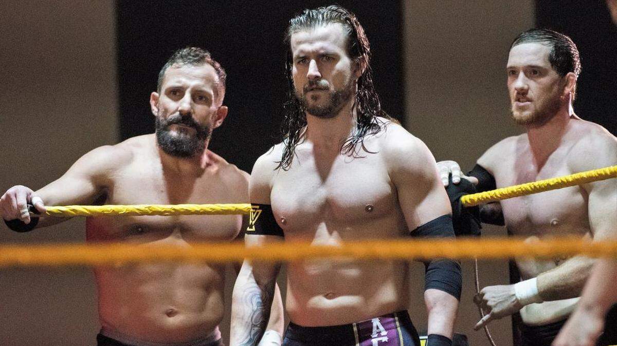 The Undisputed Era (Bobby Fish, Adam Cole and Kyle O’Reilly) wrestled in the match of the night against the War Raiders and Aleister Black as WWE’s hot brand NXT made a special trip to Miami on Saturday, Nov. 3 for an action-packed show. With a sold-out crowd, NXT invaded The Fieldhouse at the Watsco Center at the University of Miami in Coral Gables. Not pictured is Undisputed Era’s Roderick Strong.