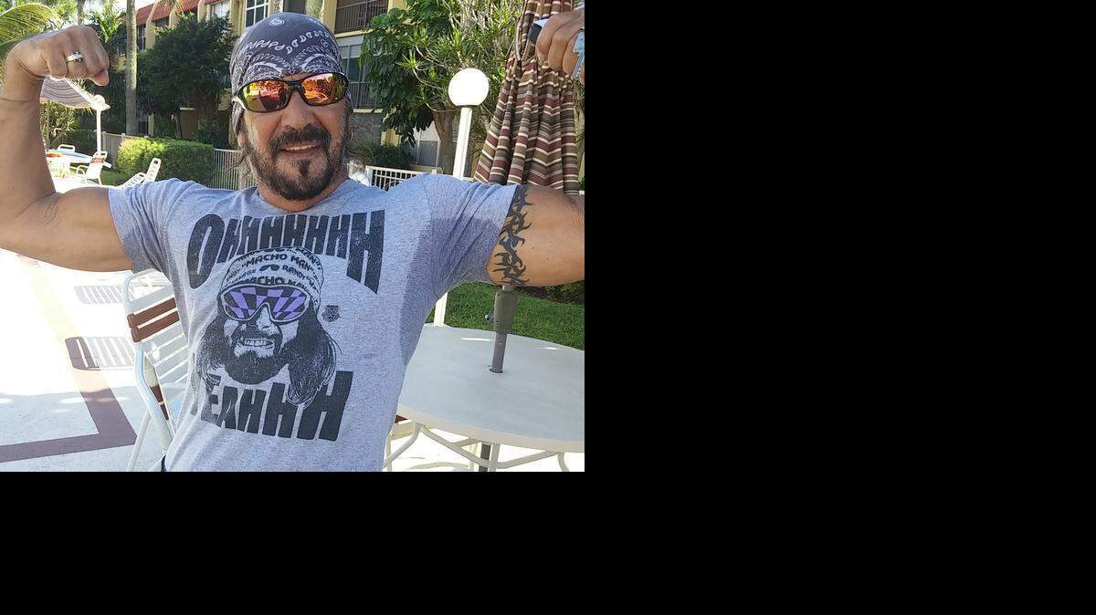 
Photo Contest Entry: Todd G. offers his inner Macho Man Randy Savage. WWE SmackDown is Tuesday, Feb. 17 at the BB&T Center, home of the NHL Florida Panthers in Sunrise, near Fort Lauderdale.
