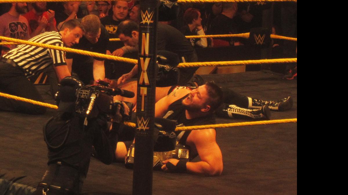 
Kevin Owens will defend his NXT title against Finn Bálor on Saturday, July 4 in Japan. The match will be broadcast live from the iconic sumo stadium, Ryogoku Kokugikan, on WWE Network as part of WWE’s The Beast in The East: Live From Tokyo, an exclusive special also featuring Brock Lesnar's first match since WrestleMania, John Cena, Chris Jericho and more.
