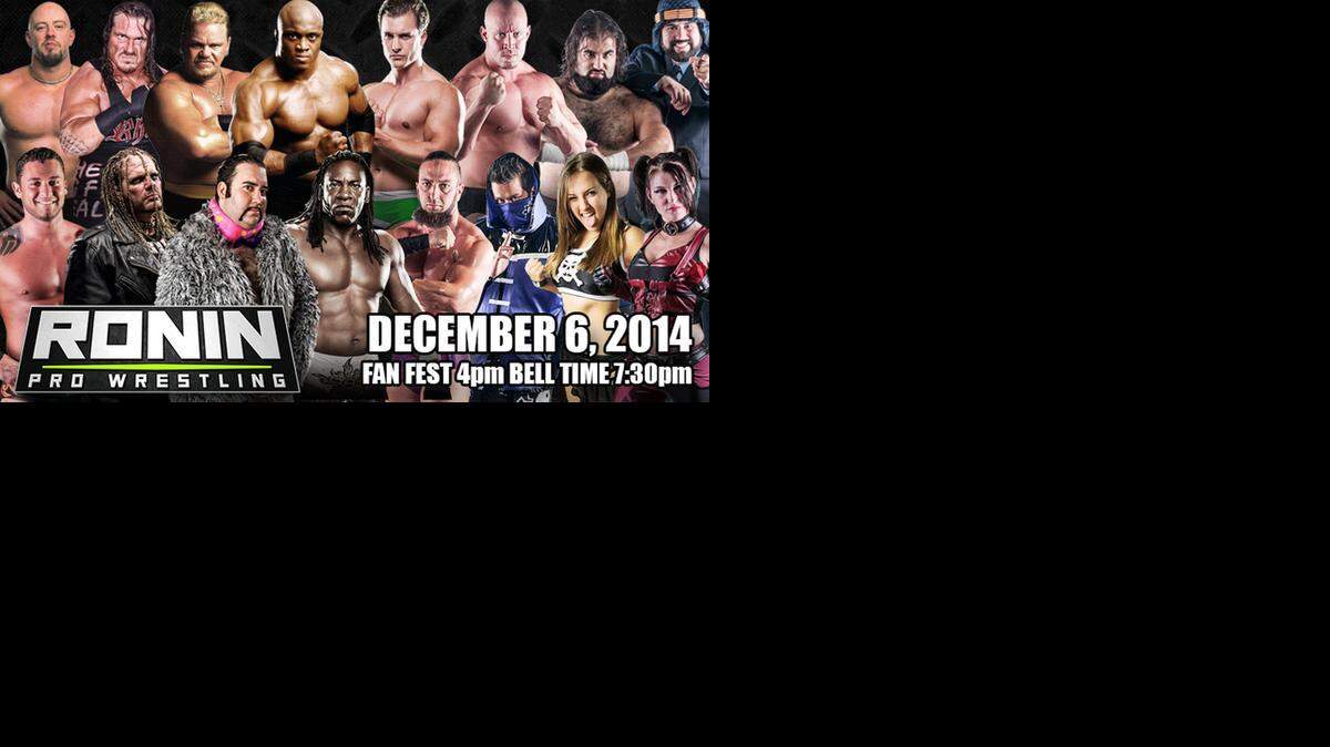 
Ronin Pro Wrestling brings an ECW feel to the War Memorial Auditorium, ECW’s old stomping grounds, on Saturday, Dec. 6 in Fort Lauderdale.
