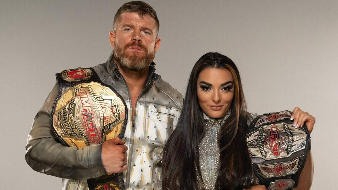 Steve Maclin persevered and is now the Impact Wrestling world champ. His wife is a champ, too