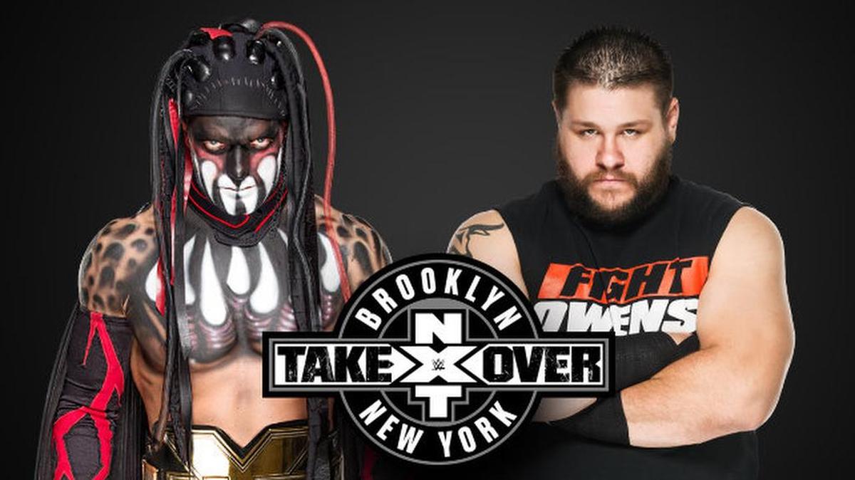 
In a much anticipated rematch for the title, NXT champ Finn Balor faces Kevin Owens during NXT TakeOver: Brooklyn on Saturday, Aug. 22, the night before WWE SummerSlam from the Barclays Center on the WWE Network.
