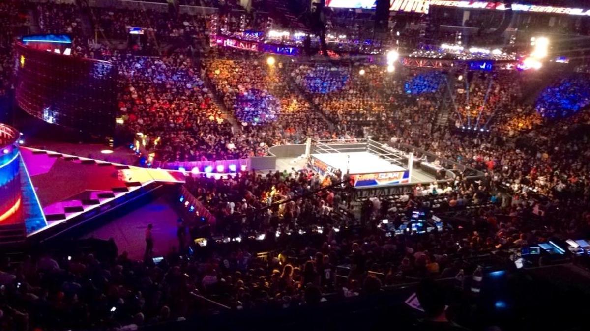 WWE SummerSlam at Barclays Center in Brooklyn.