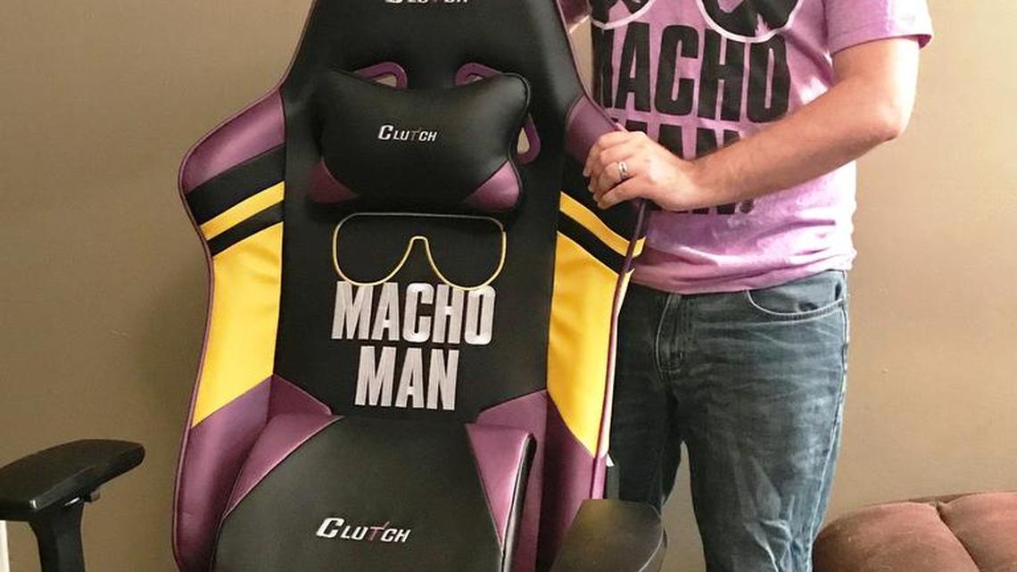 So easy even a pro wrestling writer can assemble it. Clutch Chairz Inc. partnered with WWE to produce licensed designs of popular superstars and legends. It created WWE Clutch Chairz, and the first set of models that rolled out include John Cena, Stone Cold Steve Austin, The Rock, Sasha Banks, AJ Styles, New Day, Ultimate Warrior and Macho Man Randy Savage.