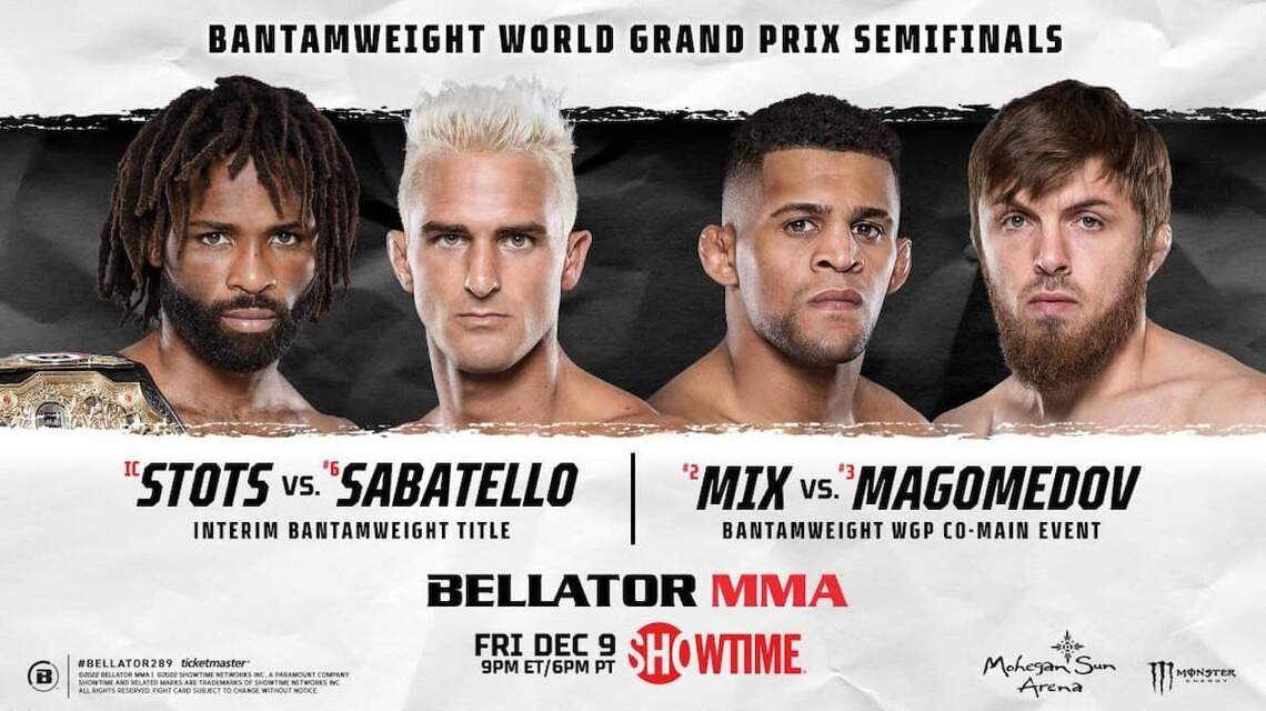 ATT’s Danny Sabatello in the Bellator 289 main event. Cody Law, Dalton Rosta also on the card