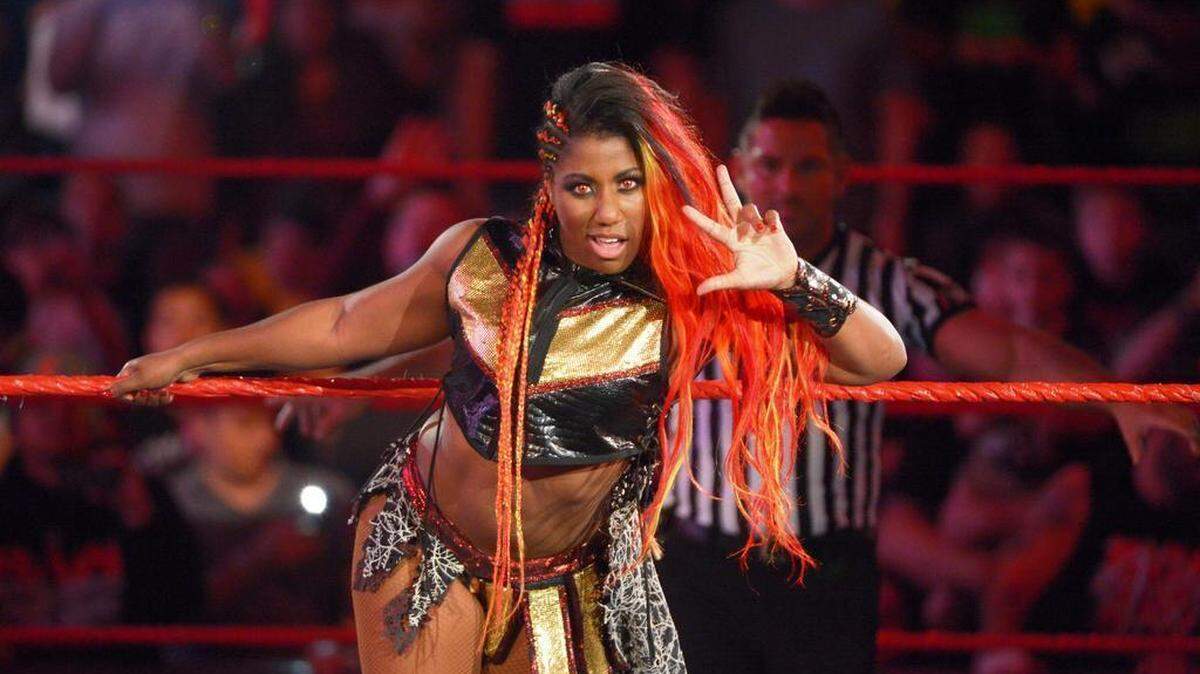 Raw standout Ember Moon is one of the featured superstars in the women's version of the Money in the Bank ladder match during WWE Money in the Bank on Sunday, June 17 from the Allstate Arena in Chicago. The show will be streamed live around the world via WWE Network.