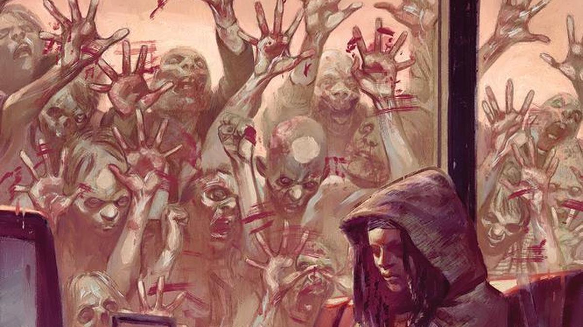 
Superstar artist Julian Totino Tedesco has drawn the 19th in a year-long series of Limited Edition Exclusive Variant Covers of The Walking Dead No.1 comic to be provided free to all full-price attendees at Wizard World Comic Con Fort Lauderdale from Oct. 2-4.
