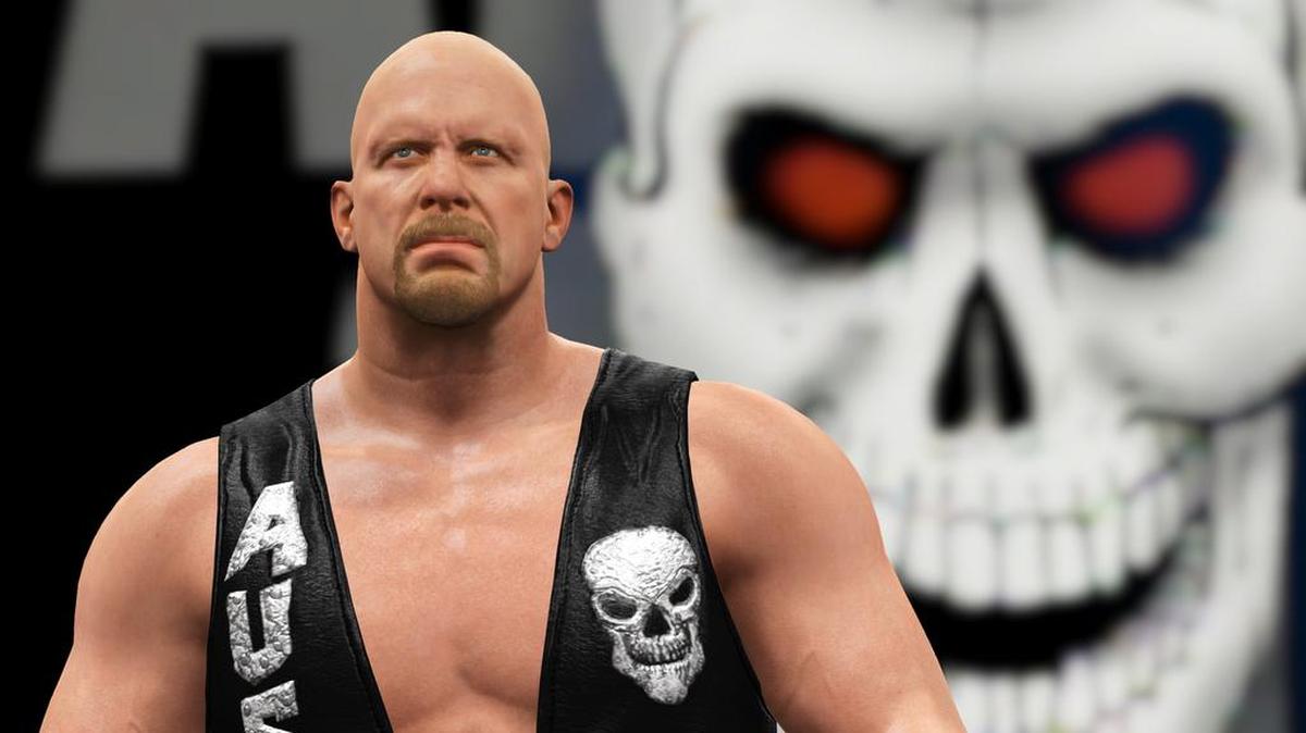 
WWE Hall of Famer Stone Cold Steve Austin in WWE 2K16, which will be released Oct. 27 in North America and Oct. 30 internationally.
