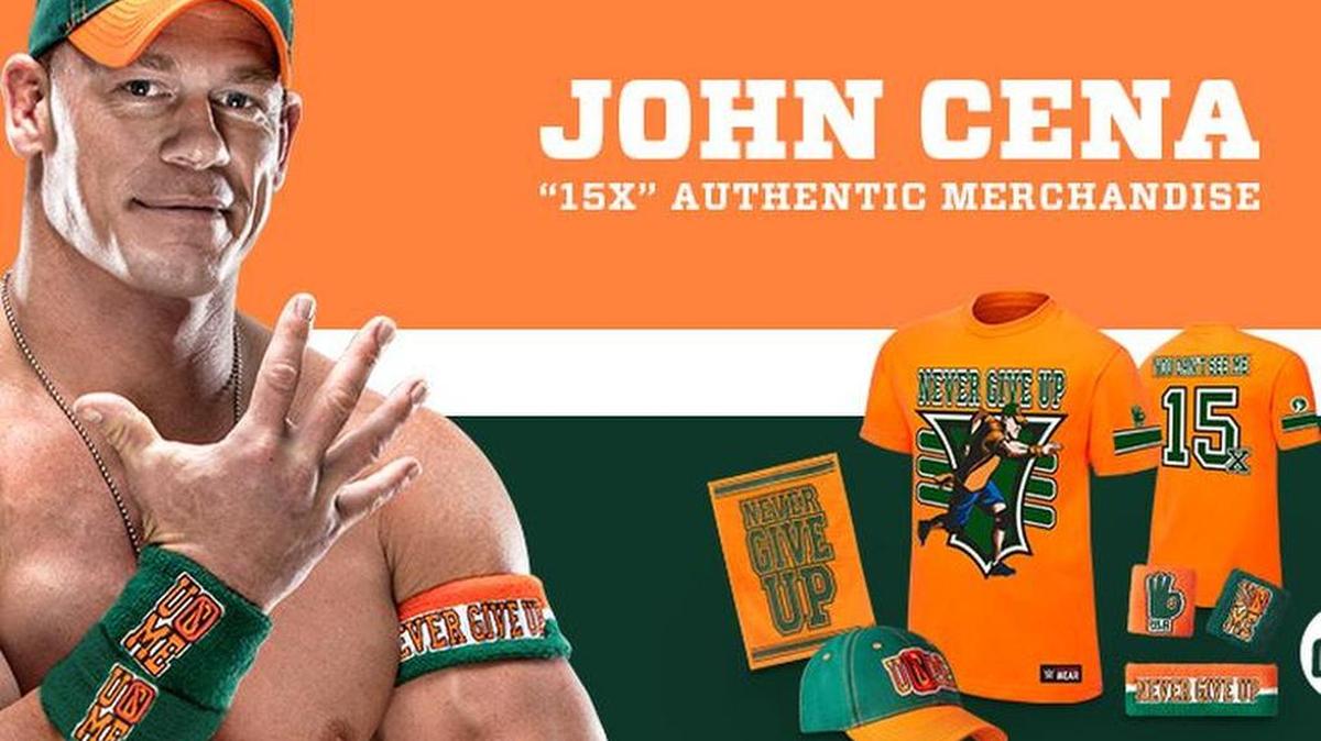 
It’s all about ‘The U’ Can’t C Me during WWE’s five-day Florida tour. WWE superstar John Cena offers new green & orange ring gear, and it’s so apropos for WWE SmackDown’s visit to Miami -- home of the orange & green University of Miami Hurricanes -- on Tuesday, Sept. 1 at the AmericanAirlines Arena. College football and WWE are right around the corner. Get your popcorn, your tickets and your orange & green.
