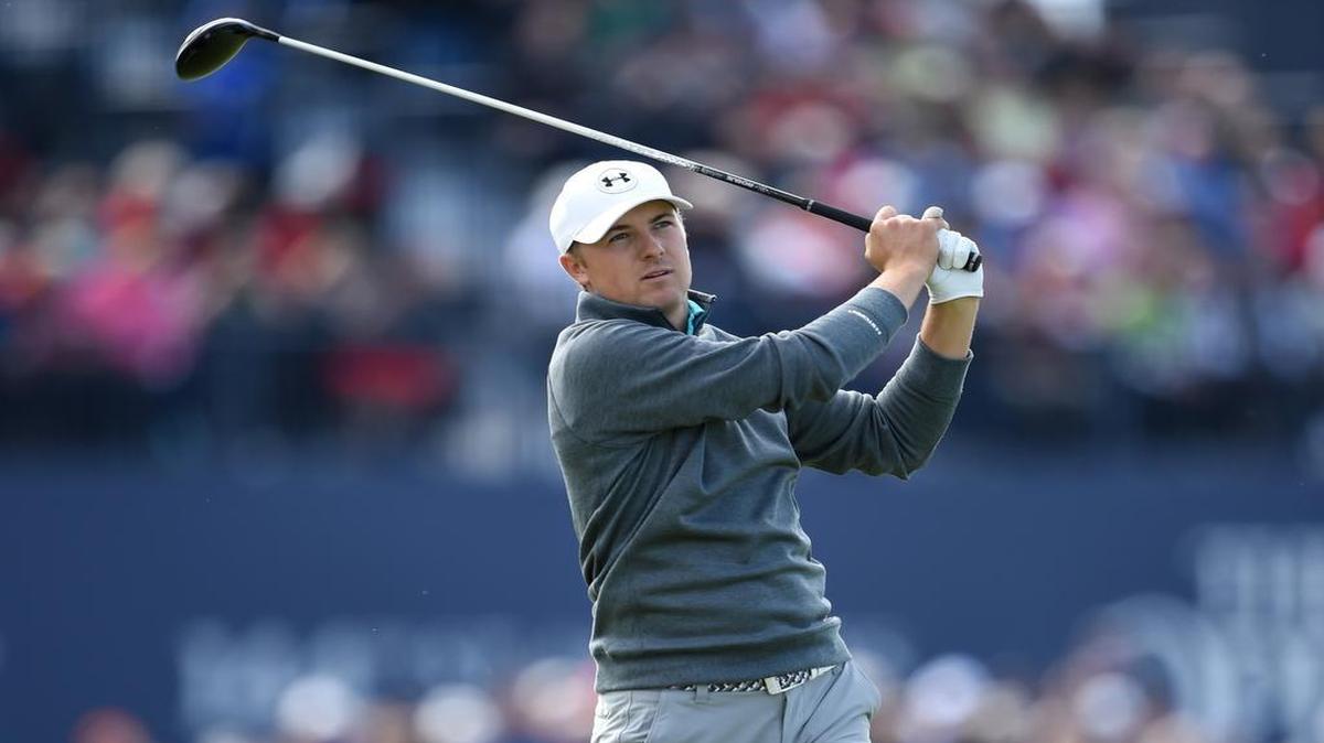 
If Jordan Spieth, 21, wins the British Open for the third leg of golf’s Grand Slam — the Masters, U.S. Open and British Open — he can match fellow Texan Ben Hogan, who accomplished the feat in 1953.

