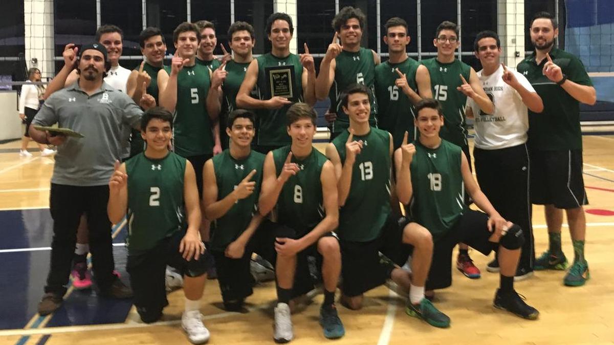 The St. Brendan High School boys’ volleyball team won the SLAM Tournament at SLAM Academy in Miami. The Sabres beat Hialeah Miami-Lakes, Braddock, Pine Crest, Killian and host SLAM.