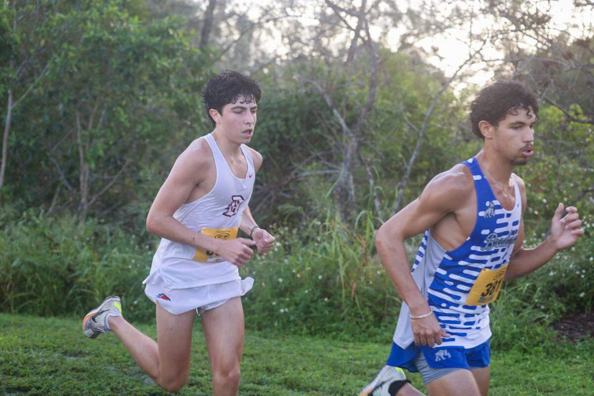 Victor Pedreira ran well for the Doral Academy boys’ cross-country team at the Spanish River Invitational in Boca Raton.