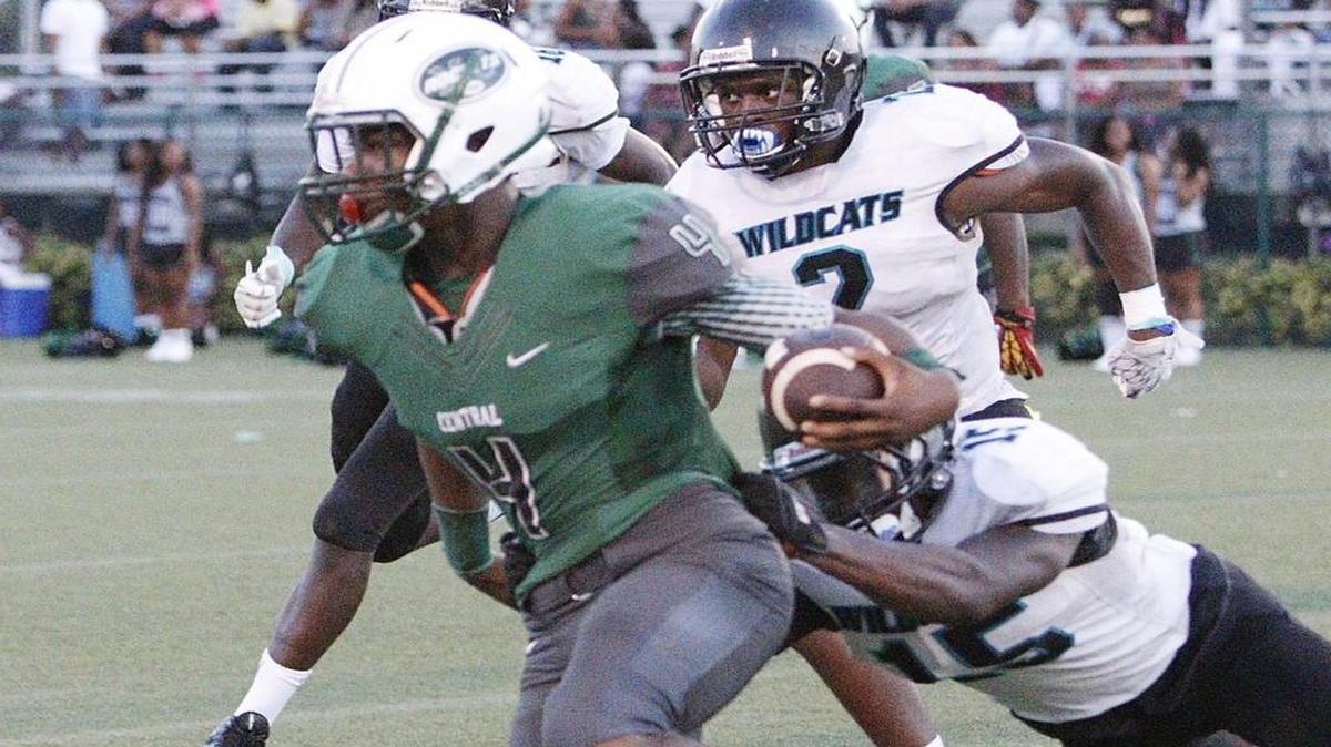 The Rockets’ James Cook is part of a Central running game that averages more than 200 yards per game.