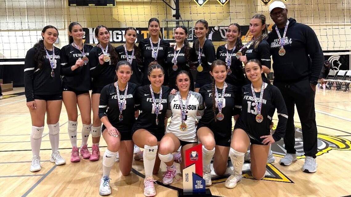 Ferguson volleyball wins GMAC. Milestones for American Heritage volleyball. Plus bowling, football
