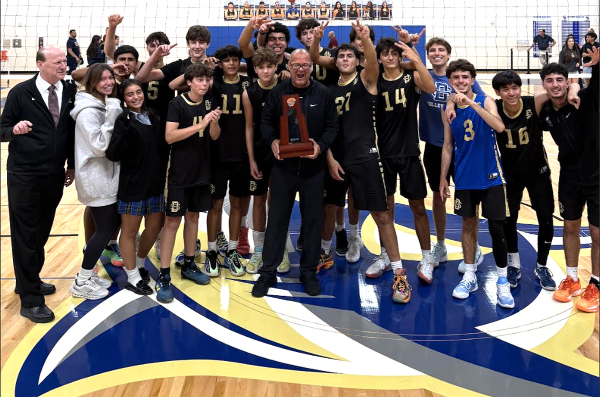 This is the second season of boys’ volleyball for Divine Savior, and both times the Sharks reached the region finals.