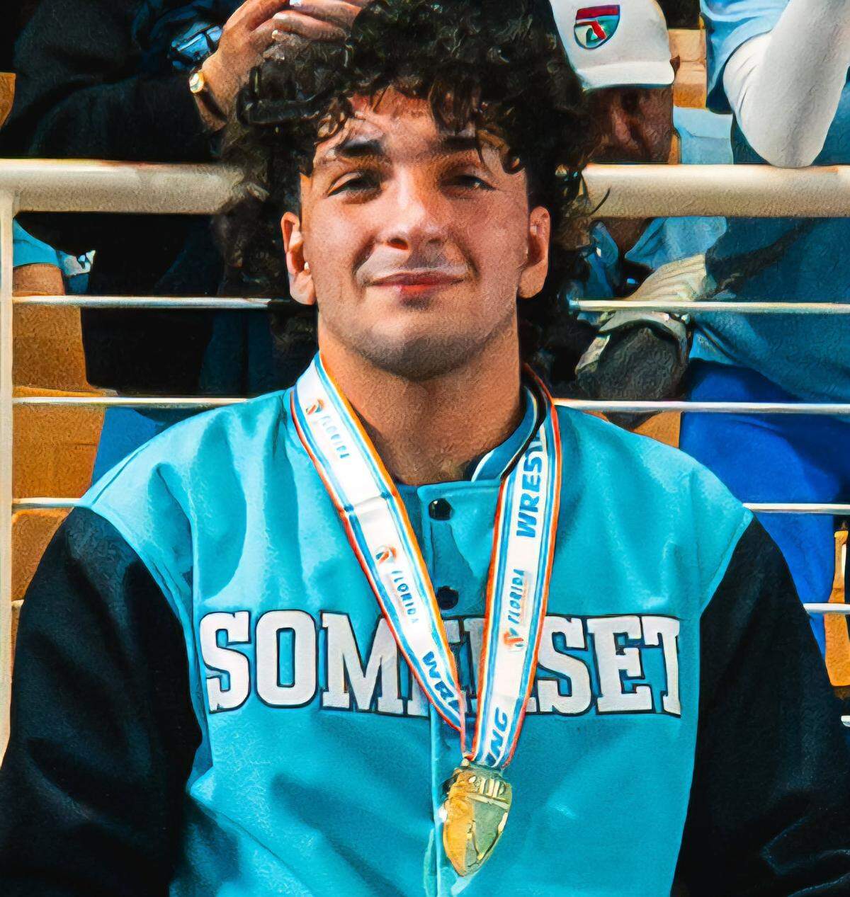 Undefeated state champion wrestler Tristan Sainz of Somerset Academy Pembroke Pines.