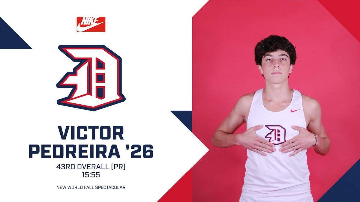 Victor Pedreira of the Doral Academy boys’ cross-country team.