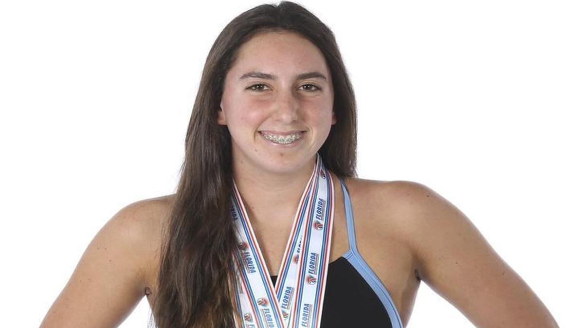 
Gulliver Prep swimmer Kelly Fertel. 
