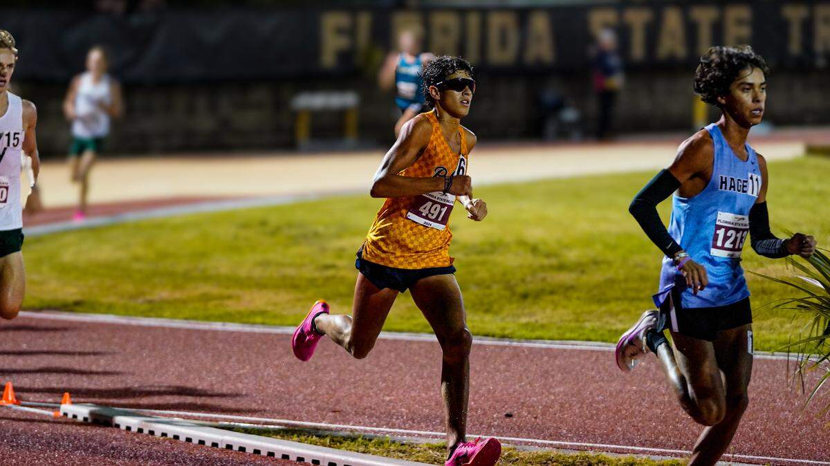 Freshman Marcelo Mantecon of the Belen Jesuit boys’ track team was outstanding at the FSU Relays in Tallahassee.