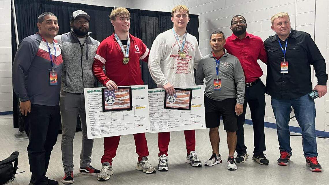 Wrestlers Gallo, Gonzalez make history. Moccos, Nazario, Sainz, Soto undefeated. Plus more sports