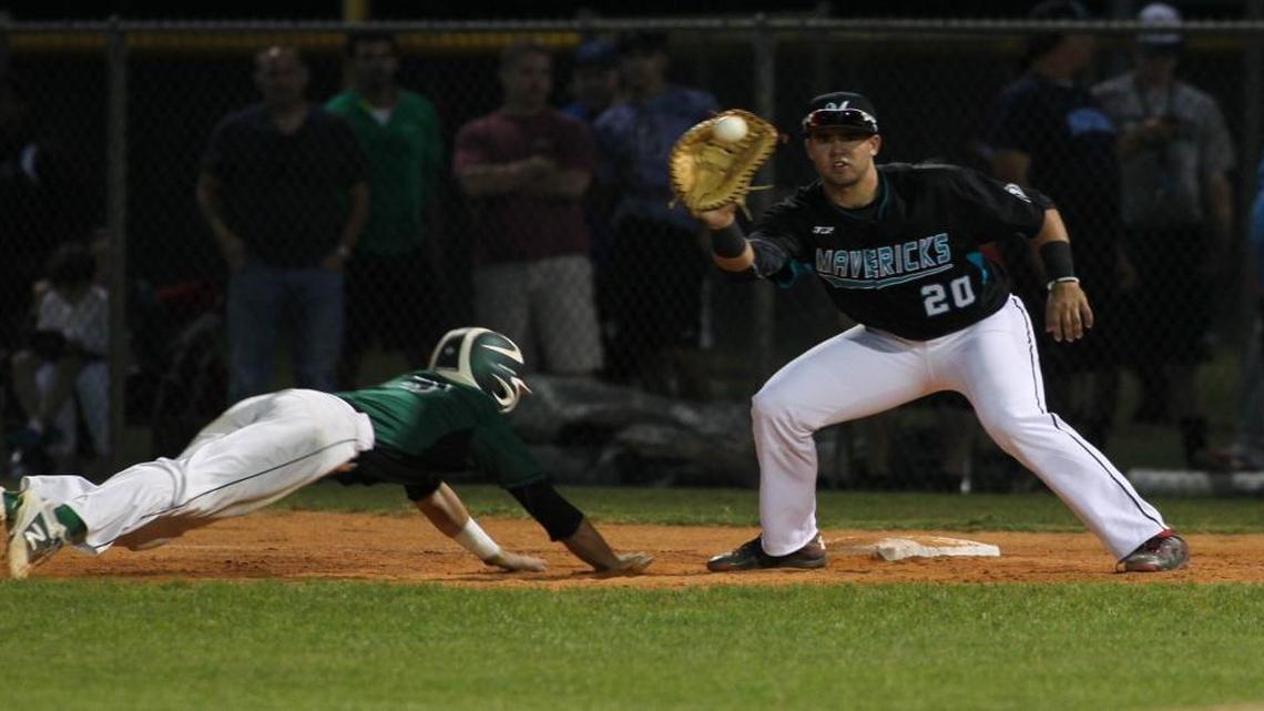 Archbishop McCarthy’s Alex Toral, above, Flanagan’s Mark Vientos and Doral Academy coach Ralph Suarez will participate in the upcoming Perfect Game All-American Classic Aug. 14 at Petco Park in San Diego.