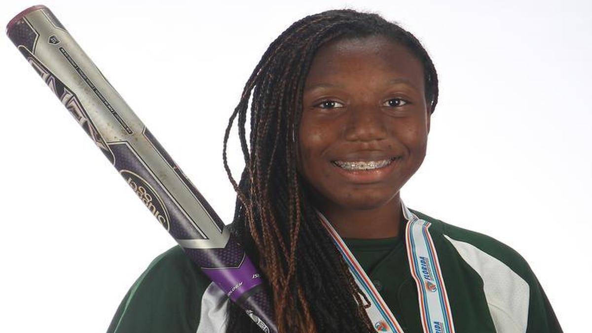 
Westminster Christian sophomore center fielder Nikkia Benitez. 
