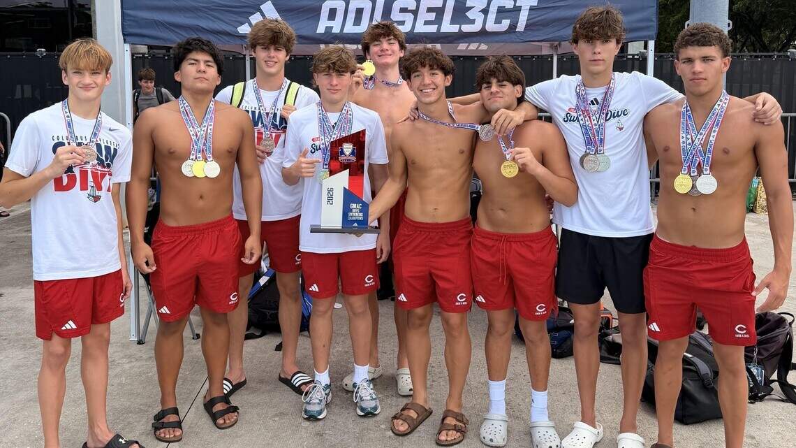GMAC swim champs Columbus, Miami Beach. NBP’s Luerhs, Heritage volleyball, football sked, more