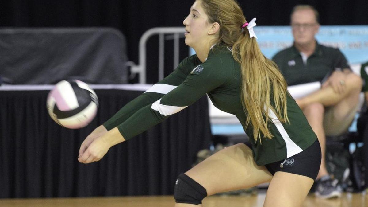 
Westminster Christian’s Isabella Hernandez, shown during a previous match, helped lead a victory over Carrollton on Tuesday, Sept. 22, 2015. 
