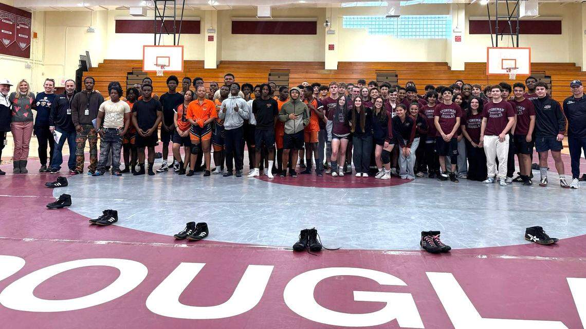 Big win for Mater Lakes over South Dade wrestling. Plus Douglas wrestling, Ransom water polo and more