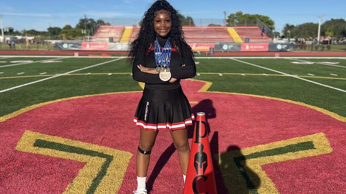 Miami Herald High School Athlete of the Week 22: Miami Pace cheerleader Kanieya Drayton