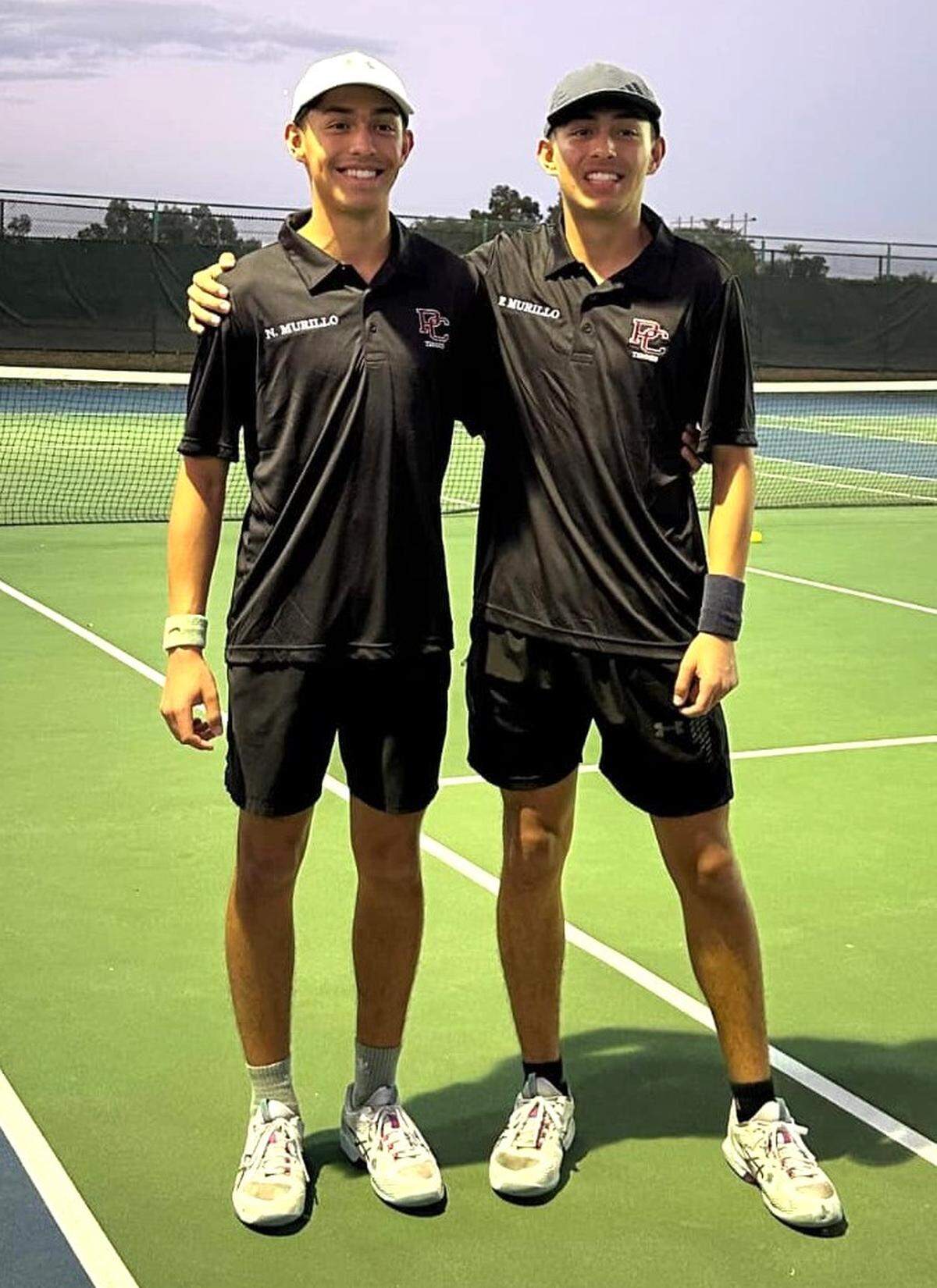 Pembroke Pines Charter twin sophomores Nicholas and Felipe Murillo.