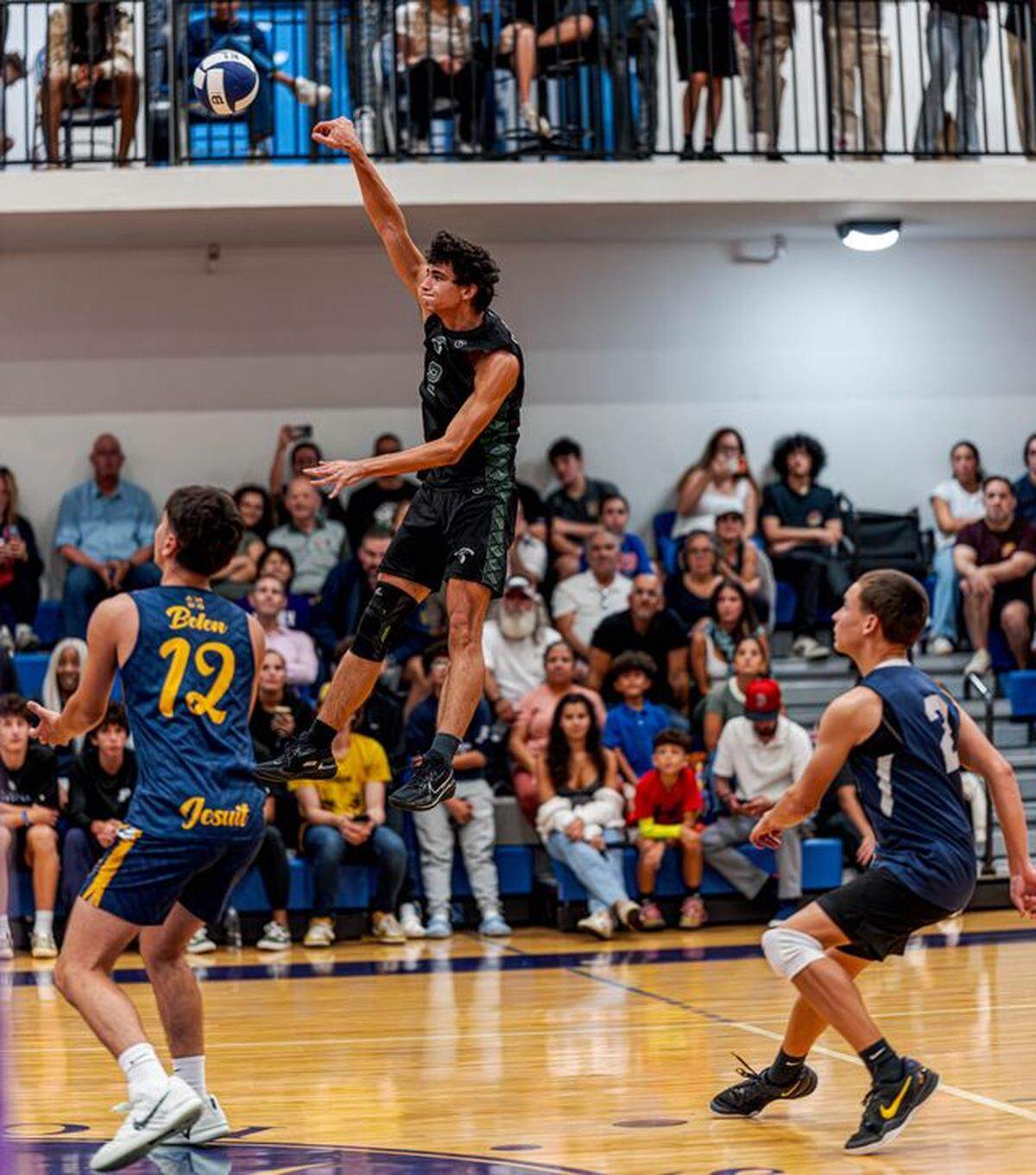 Marco Molinet of Coral Gables had 15 kills and two digs for the North during the annual Miami-Dade High School Boys’ Volleyball All-Star Game.