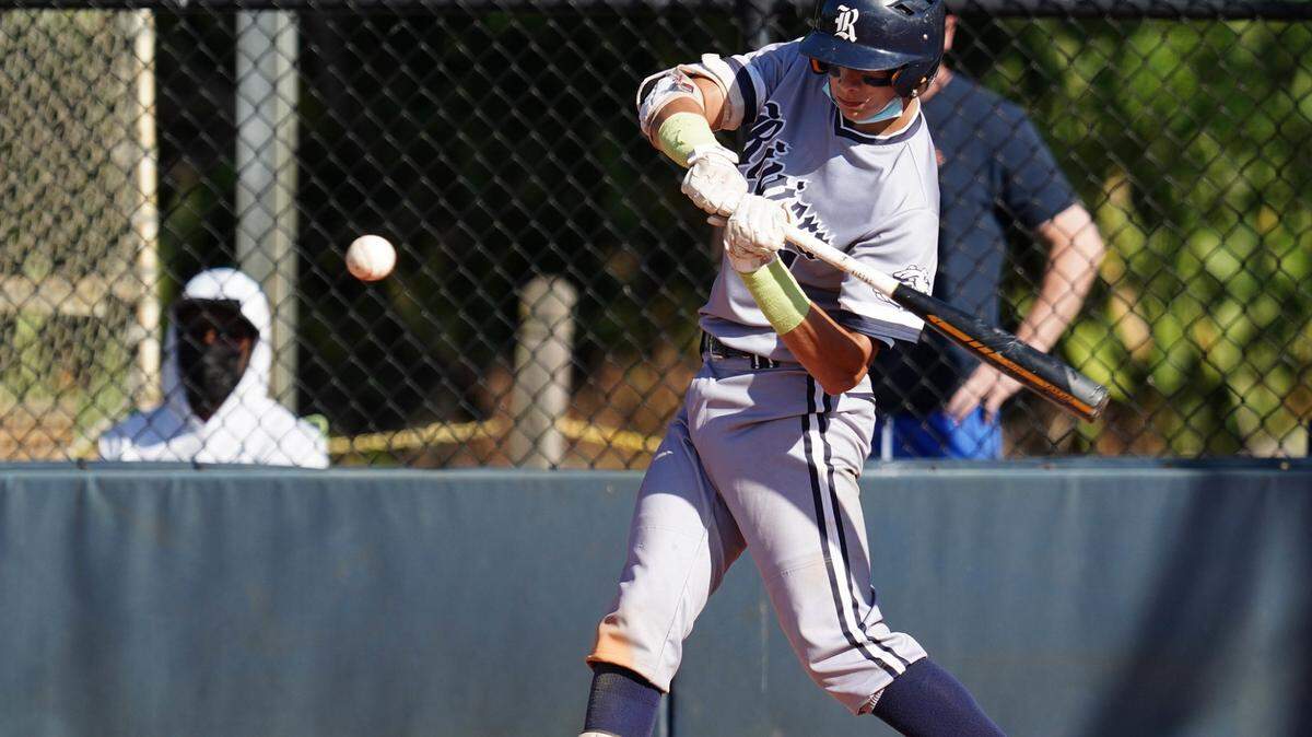 Riviera Prep baseball player Eric Fernandez.