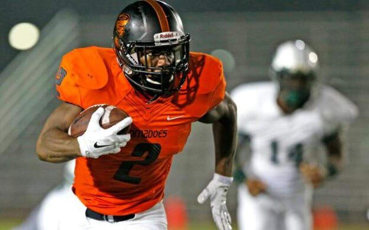 
Booker T. Washington running back Mark Walton. 
