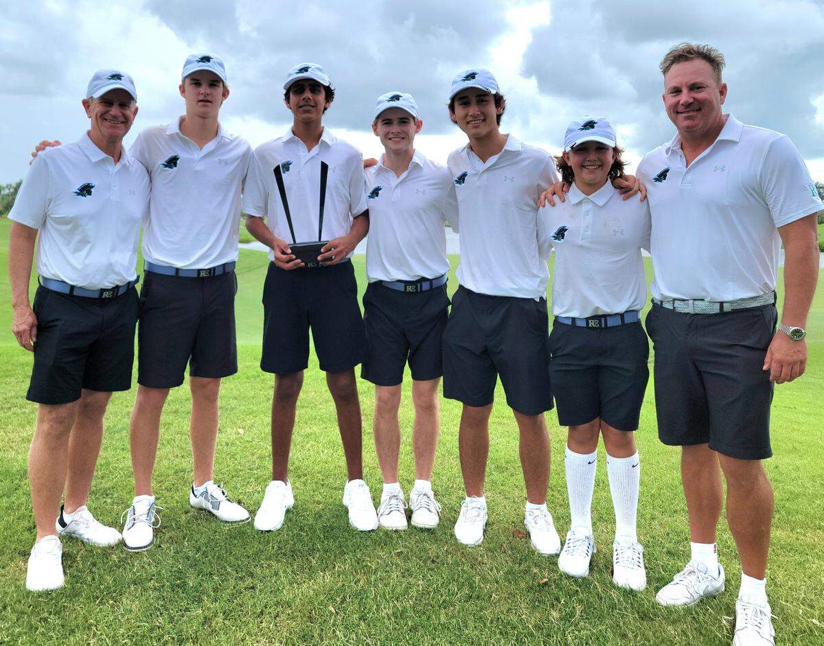 The Ransom Everglades boys’ golf team won the Cardinal Newman Invitational in Tequesta.