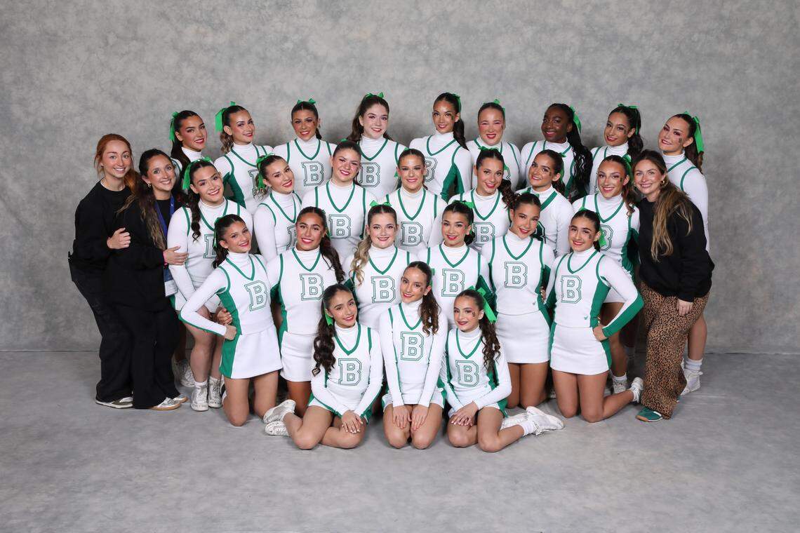 St. Brendan cheerleading was second at nationals.