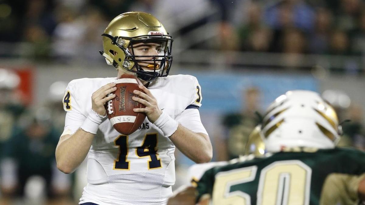 St. Thomas Aquinas quarterback Jake Allen, who is a University of Florida commitment, led his team to a state title last season and has a talented receiving corps.