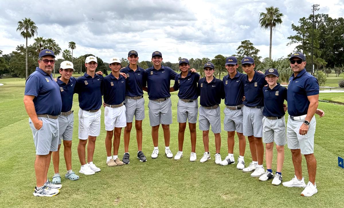 The Belen Jesuit boys’ golf team.