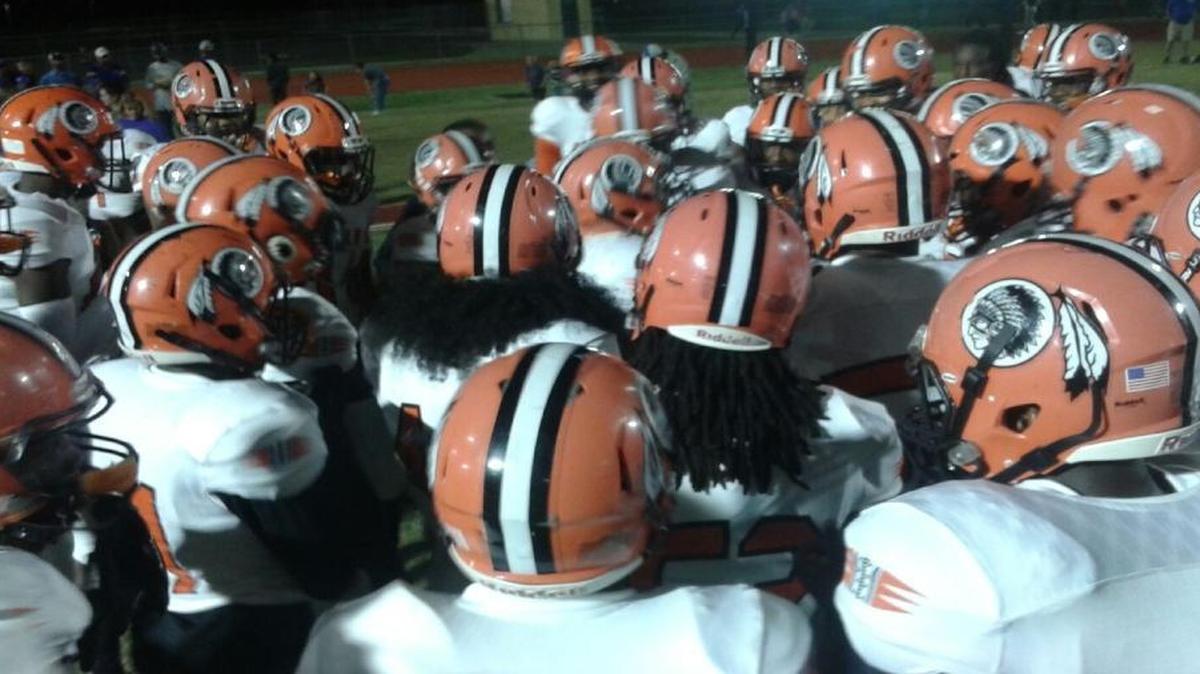 Carol City Chiefs prior to the 6A state semifinal against Punta Gorda Charlotte.