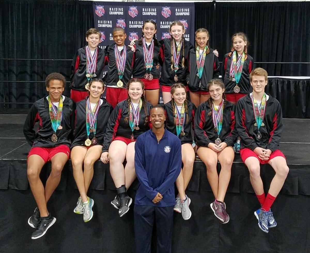 The Miami Supersonics jump-rope team coached by Dillon Bethell, center, displays incredible hand-eye-feet coordination as well as breathtaking speed and dexterity.