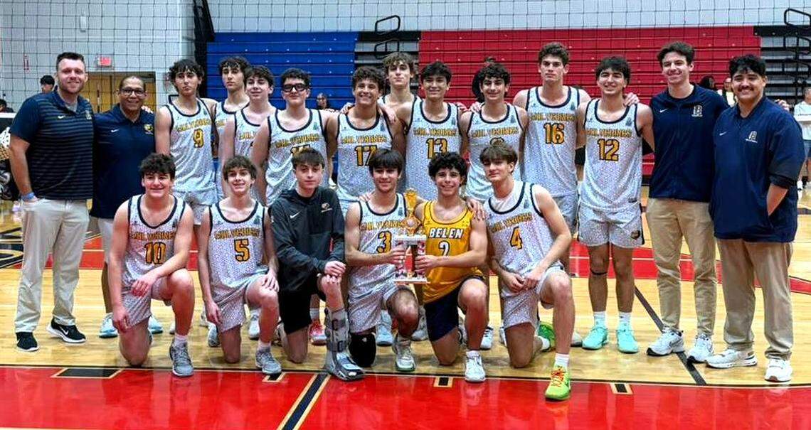 The Belen Jesuit boys’ volleyball team won the Silver Bracket at the Orlando Classic Tournament at Freedom High School.