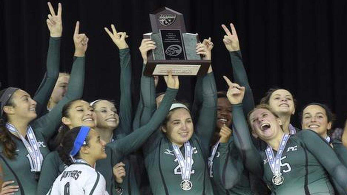 
Proud of their achievement: Pine Crest players join together after being beaten by Gainesville P.K. Yonge on Thursday night in Kissimmee. 
