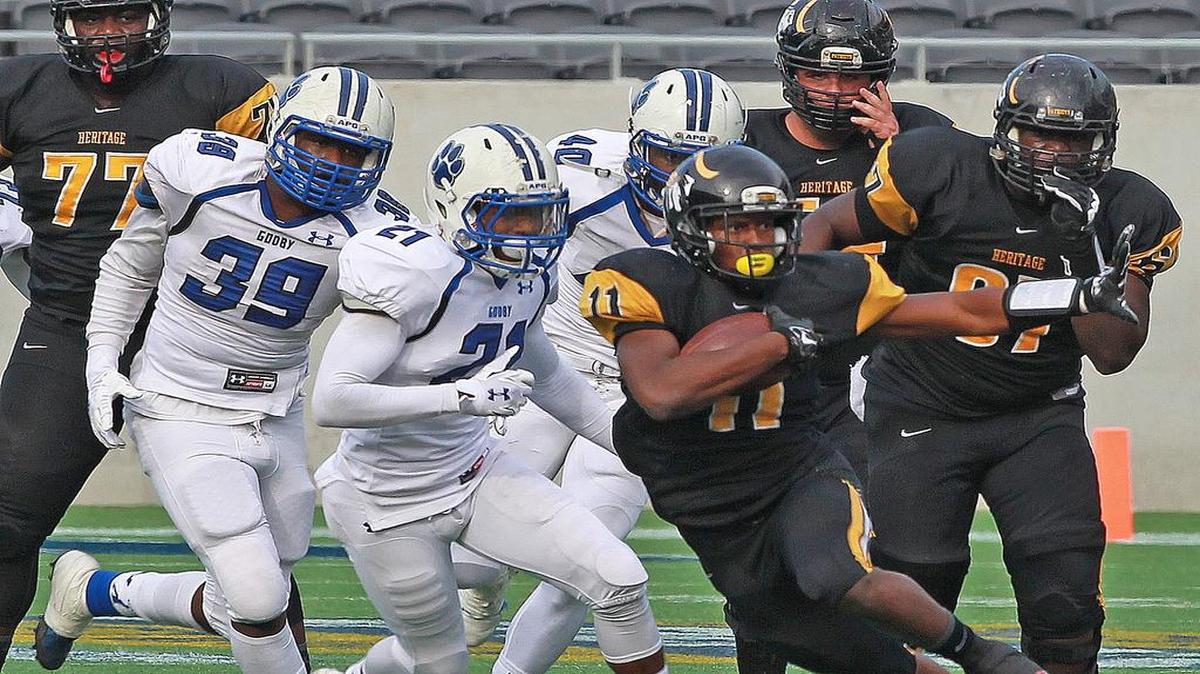 
American Heritage running back Kyshaun Bryan 
