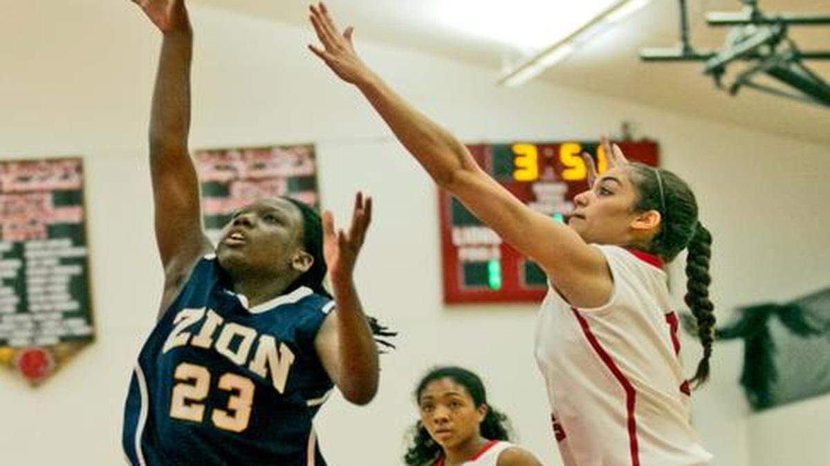 
Prolific scorer: Kanesha Battle, and her two sisters, who starred for Zion Lutheran last season, will give Ely a shot to capture the tough District 14-7A title.
