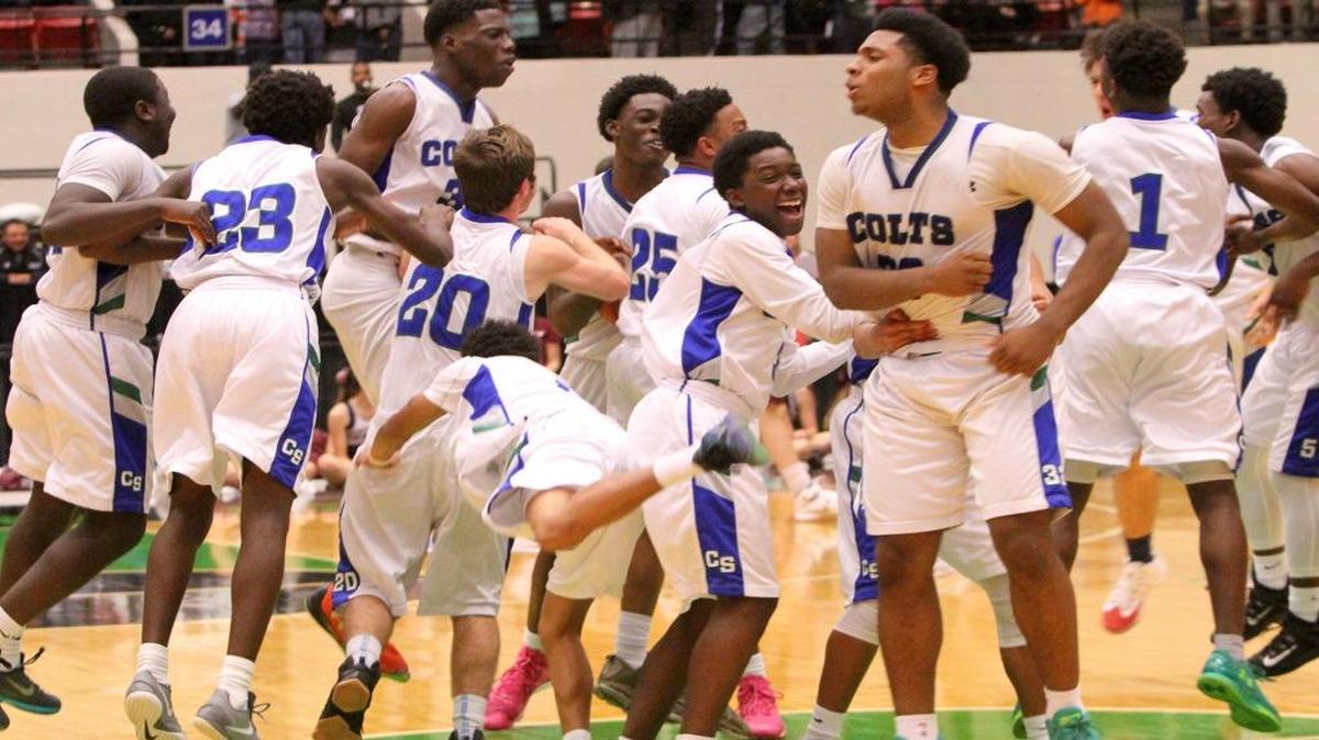 Coral Springs finished 22-7 by beating Riverview 61-57 in the Class 8A title game on Saturday, Feb. 27, 2016.