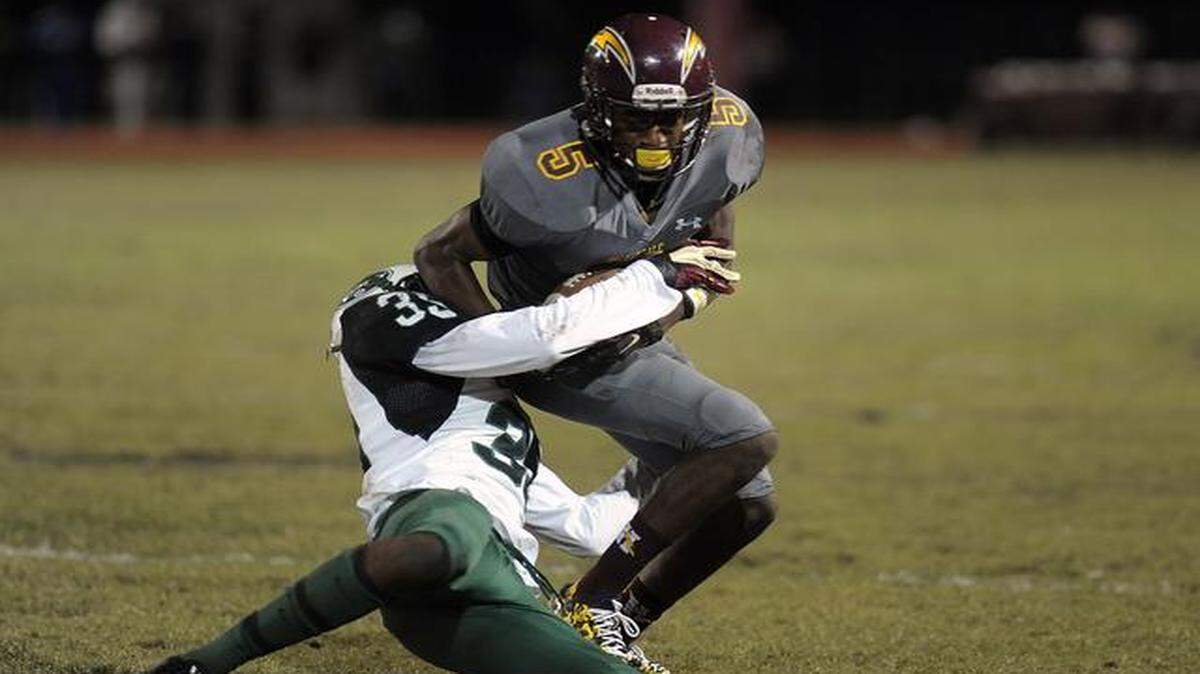 
 Defensive back Jamal Cook, left, and the rest of the secondary have benefited from Central’s stout pass rush. 
